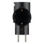 GRENPROPP VOLTOMAT 3 SCHUKO 250V JORDAD SVART