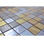 MOSAIK SQUARE MIX BLACK/ANTRACIT 31,5X31,5CM PRIS PER ARK