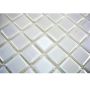 MOSAIK WELSCHEIT SQUARE WHITE METALLIC 31,5X31,5 CM PRIS PER ARK