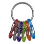 NYCKELRING SILVER/MULTIFÄRGAD