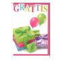 GRATULATIONSKORT 11,5X17 CM