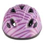 CYKELHJÄLM URBAN BARN MED ZEBRA 47-53CM LILA