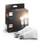 LJUSKÄLLA PHILIPS HUE A60 E27 9,5W 2-PACK