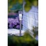 POLLARE SOLCELL IP44 36,5CM ROSTFRI