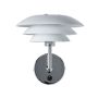 VÄGGLAMPA DYBERG LARSEN DL20 Ø20 CM VIT