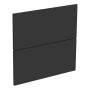 KOMMODPAKET CAMARGUE IQ+ SLÄT FRONT SVART MATT 120 CM