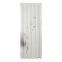 DUSCHDRAPERI SEALSKIN FLOW 180X200CM VIT/SVART