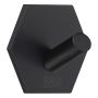 KROK BESLAGSBODEN ENKEL HEXAGON SVART MATT 