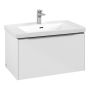 TVÄTTSTÄLLSSKÅP VILLEROY & BOCH SUBWAY 3.0 VIT 80CM