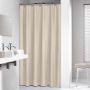 DUSCHDRAPERI SEALSKIN GRANADA 240X180CM BEIGE