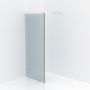 DUSCHVÄGG IDÉ 9 KROM FROSTAT GLAS 90 CM