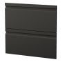 KOMMODPAKET CAMARGUE IQ+ FRONT INTEGRERAD SVART MATT 60 CM