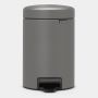 PEDALHINK BRABANTIA NEW ICON 3 LITER MINERAL CONCRETE GREY