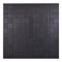MOSAIK WELSCHEIT MAGIC SQUARE ALU BLACK SILK BRUSHED PRIS PER ARK
