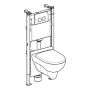 VÄGGHÄNGD TOALETT GEBERIT DUOFIX DELTA RENOVA INKL SITS