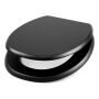 TOALETTSITS HABO NATURE UNIVERSAL SOFTCLOSE SVART