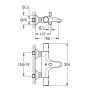 BADKARSBLANDARE GROHE PRECISION START CC150