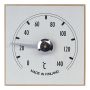BASTUTERMOMETER SAUNIA VIT 12X12CM