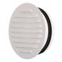 VENTILGALLER FLEXIT RUND VIT Ø125MM