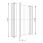 DIMENSIONSFÖRÄNDRING EUROPLAST Ø160-100MM 
