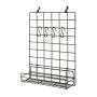 ANSLAGSTAVLA MILLEX ORGANIZER 42X30CM MATTSVART