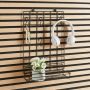 ANSLAGSTAVLA MILLEX ORGANIZER 42X30CM MATTSVART