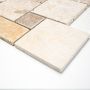 MOSAIK NATURSTEN TRAVERTINE BEIGE 30X30CM PRIS PER ARK