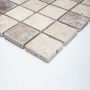 MOSAIK CHIARO NOCHE TRAVERTINE 30,8X30,8CM PRIS PER ARK
