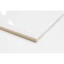 KAKEL UNITECH DIAMANTO LUX VIT BLANK 10X30CM 0.84M²/KRT