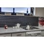 MOSAIK HEXAGON SVART MATT 2,3X2,6CM PRIS PER ARK