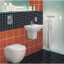 MOSAIK BRICK BOND DIAMOND UNI SVART 30X30CM PRIS PER ARK