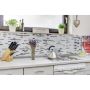 MOSAIK DIAMOND MIX WHITE GLASS  PRIS PER ARK