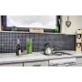 MOSAIK SQUARE ANTISLIP SVART 2,5X2,5CM PRIS PER ARK