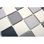 MOSAIK KERAMIK SQUARE MIX 4,65X4,65CM PRIS PER ARK