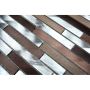 MOSAIK MODERN INTERLOCK MIX ALLOY/COPPER PRIS PER ARK