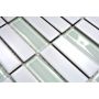 MOSAIK STICK GLASMIX VIT 7,2X2,2CM PRIS PER ARK