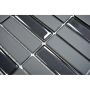 MOSAIK WELSCHEIT STICK GLASMIX SVART 7,2X2,2CM PRIS PER ARK