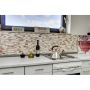 MOSAIK WELSCHEIT BALI MIX BIANCONE/ROSSO PRIS PER ARK