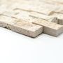 MOSAIK WELSCHEIT BRICK SPLITFACE CHIARO TRAVERTINE 30X30CM PRIS PER ARK