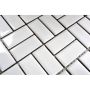 MOSAIK WINDMILL VIT BLANK 30X30CM PRIS PER ARK