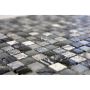 MOSAIK WELSCHEIT SQUARE GLAS/STEN GRÅ 30,5X30,5CM PRIS PER ARK