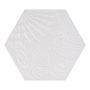 KLINKER HEXAGON GAUDI VIT 25X22CM