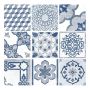 KLINKER MARRAKECH BLUE MIX 21,6X21,6CM 1,31M²/KRT
