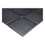 MOSAIK WELSCHEIT SQUARE SVART 30X30CM PRIS PER ARK