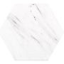 KLINKER CARRARA HEXAGON VIT 25X22CM 1,04M²/KRT