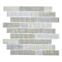 MOSAIK GLAS TEXTIL GRÅ 30X30CM PRIS PER ARK