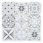 MOSAIK KRISTALL RETRO VIT/SVART 30X30CM PRIS PER ARK