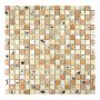 MOSAIK WELSCHEIT MIX STEN/HARTS GULD/BRONS 30X30CM PRIS PER ARK