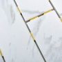 MOSAIK WELSCHEIT DOT BRICK CARRARA VIT 6X24 CM PRIS PER ARK