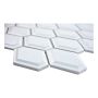 MOSAIK METRO DIAMOND VIT MATT 6X4.8 CM